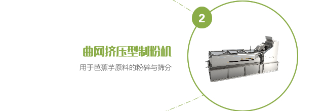 曲網(wǎng)擠壓型制粉機(jī)